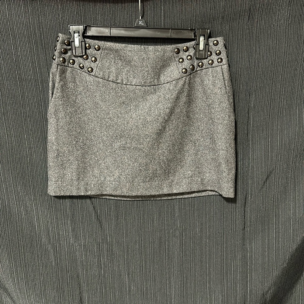Monteau brand Grey skirt w/pockets /‎ Size M / N-23